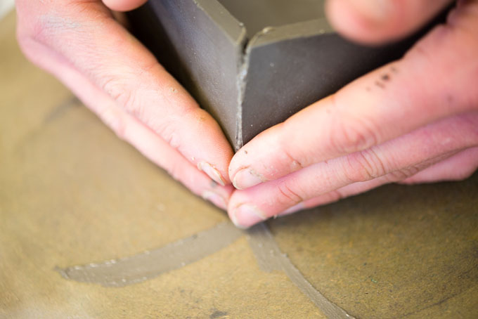 Fleen Doran, working at the school where she takes a weekend class, 2016